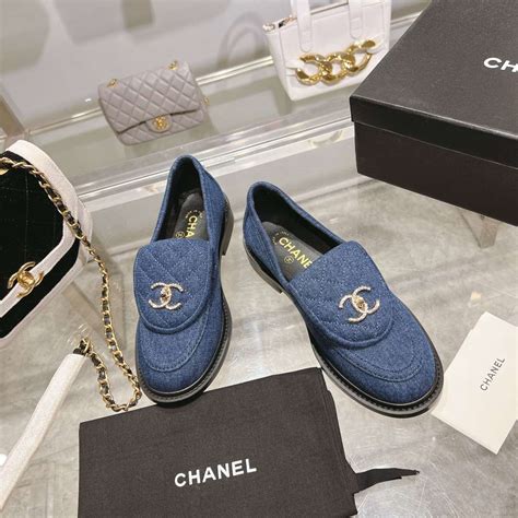 chanel mocccasins
